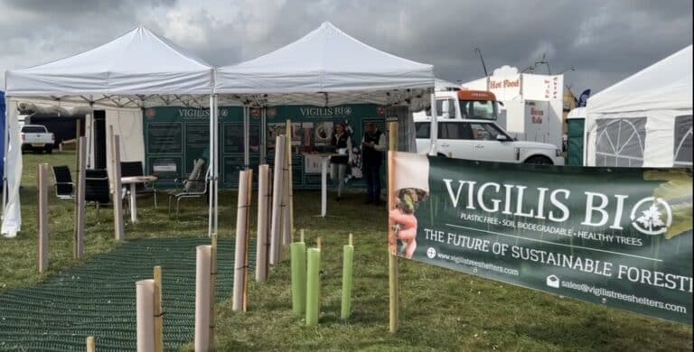 the vigilis stand and marquee at the APF Show